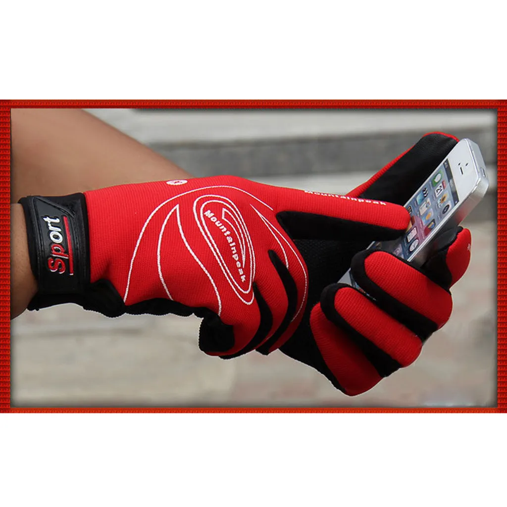Перчатки для велоспорта зимние спортивные перчатки для езды на открытом воздухе Тактические велосипедные перчатки Нескользящие амортизирующие перчатки велосипедные перчатки для MTB