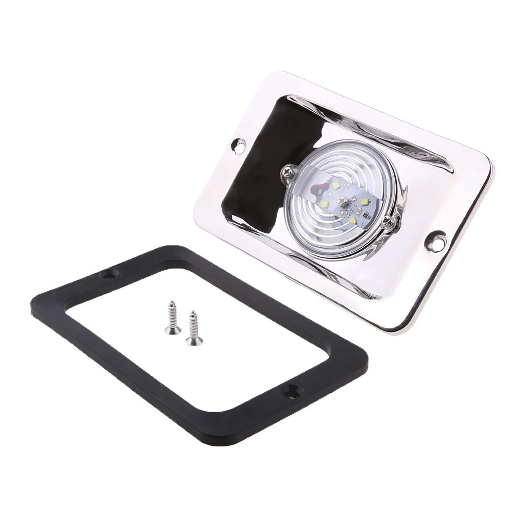 White Boat Underwater Stern Navigation LED Light 2.2W Waterproof Crashproof