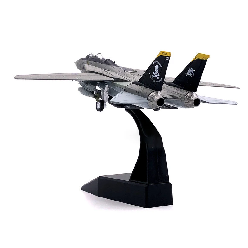 1/100 весы США F 14 Boeing модель самолета Модель литья под давлением металлического