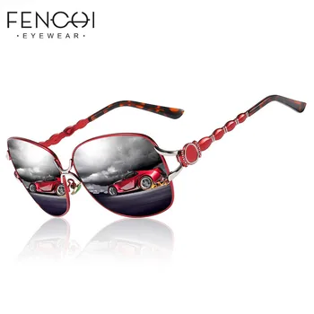 

FENCHI Polarized Women's Sunglasses 2020 Alloy UV400 High Quality Retro Sun Glasses Driving Eyewear For Men/Women
