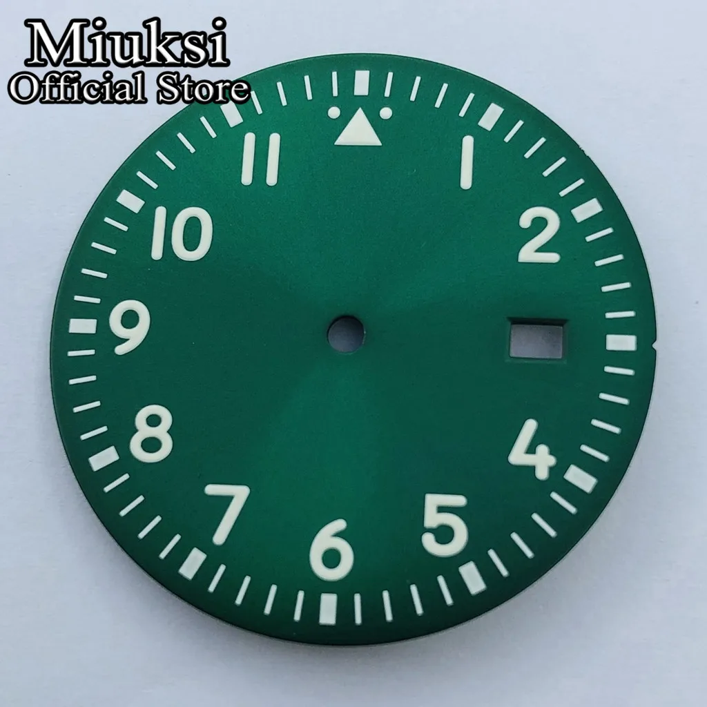 Lancette Luminose Bianco Nero Nh35 Lancette Per Orologio Miuksi - Bianco E Nero, Luminose (verde), Compatibili Con Movimenti NH35, NH36, ETA2824 - Foto 4