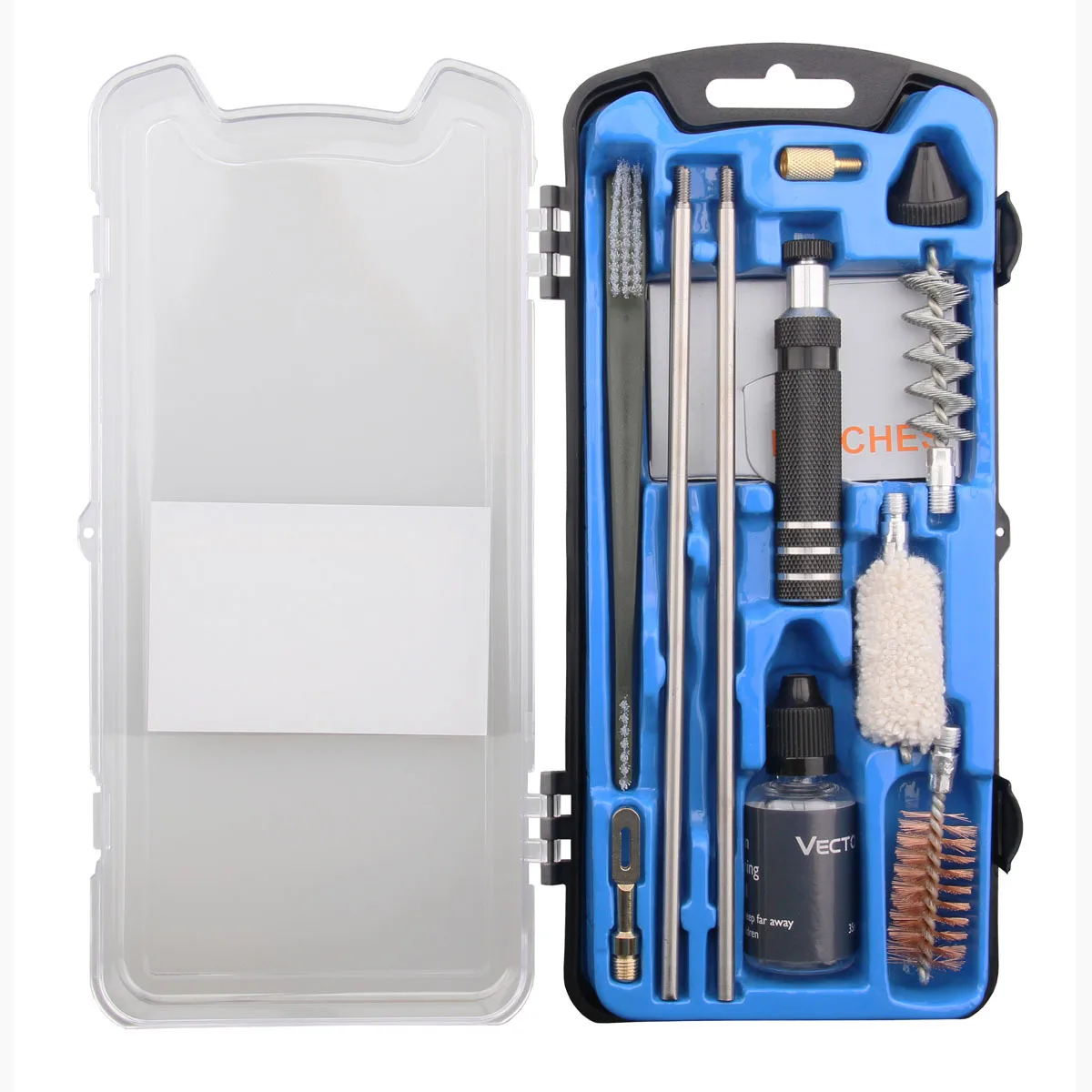 Ótico do Vetor Tudo em um Kit de Limpeza Sistema Pces Shotgun Bronze Material 12 Calibre Barril Mais Limpo 15 12ga 5 Sistema ótico do vetor 15 pces tudo