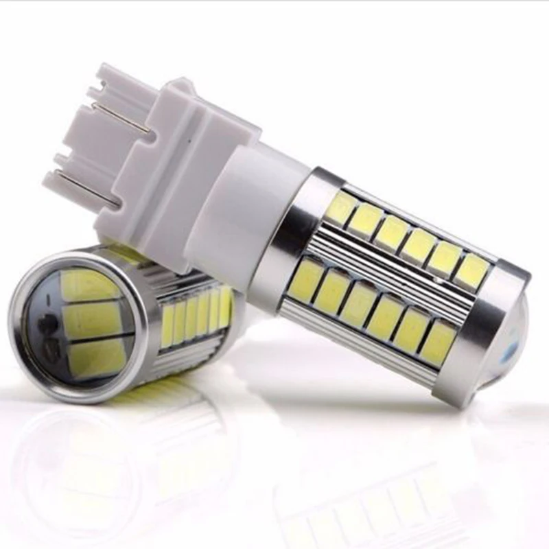 33SMD светодиодный светильник для скутера, трейлера, автомобиля RV, поворотная лодка, сигнальный стоп-сигнал, боковой габаритный хвост T25, задний фонарь