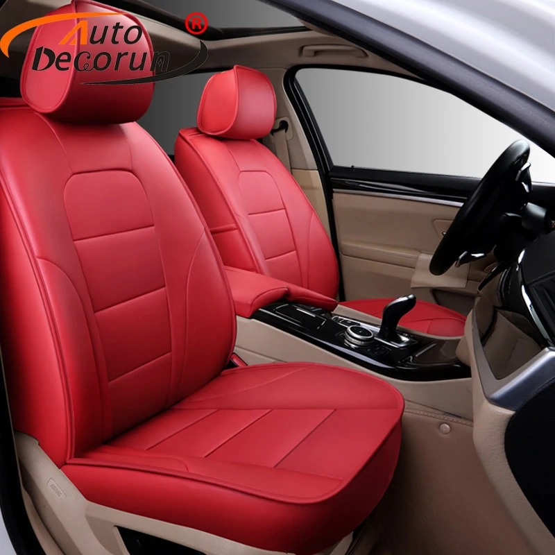 Автомобильные чехлы AutoDecorun из воловьей кожи для Benz Smart forfour fortwo на автомобильные