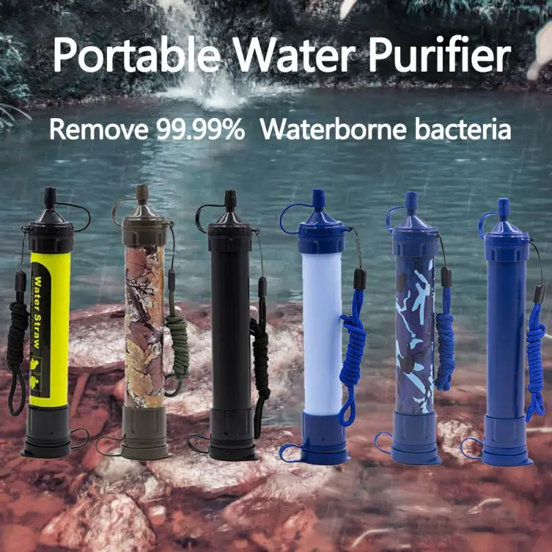 

Water Filter Professional Water Purifier Straw Outdoor Portable Emergency Environmental Protection Drinking Water Tools