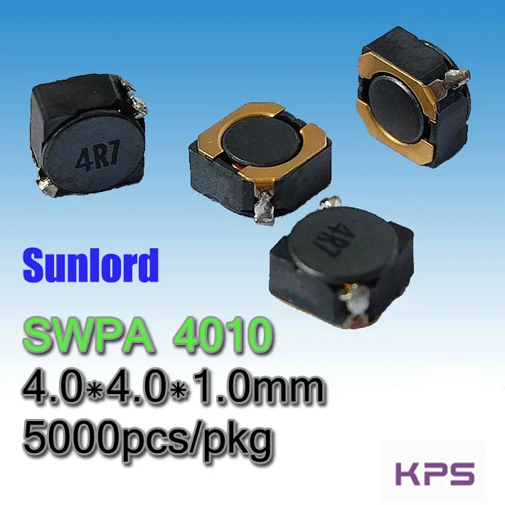 Индуктор питания SWPA 4010 с проводной обмоткой SMD 3C стандартный элемент