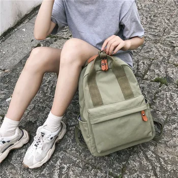 

2019 waterproof Oxford cloth backpack large capacity multi-function men and women junior high school student bag travel bag new