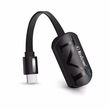 Переносной Wifi G4 tv Stick 1080P HD беспроводной HDMI донгл Дисплей приемник Черный Miracast Airplay DLNA для ПК Android tv