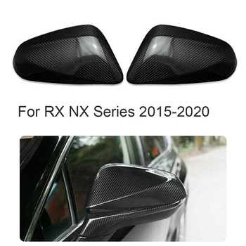 

Carbon Fiber Rear View Mirror Cover-Side Mirror Cover Cap for Lexus RX350 RX350L RX450H RX450HL NX200T 00 2015-2020