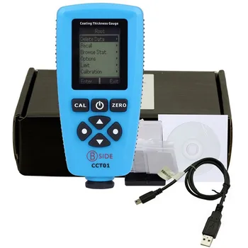 

BSIDE Digital Paint Coating Thickness Gauge Meter Tester with Built-in Auto F/N Probe for Car Automotive Laboratory Industry