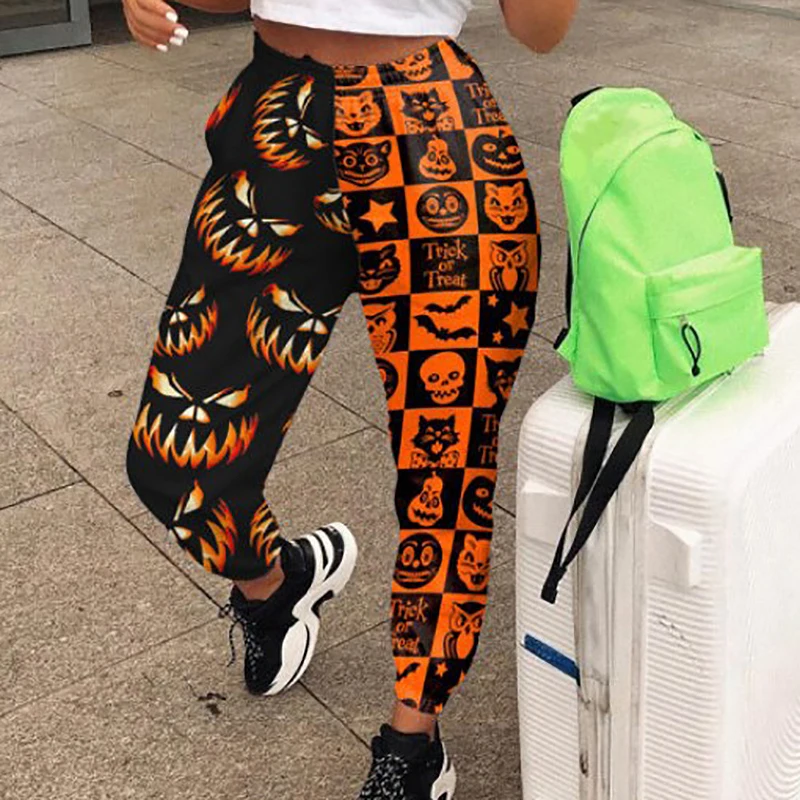  FREE SHIPPING Full Print Pattern Harem Pants JKP4455