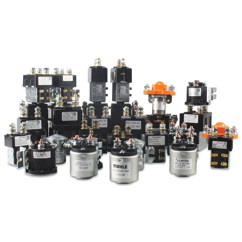 Electric forklift parts, hydraulic handling power unit DC motor oil pump station 12V48V contactor