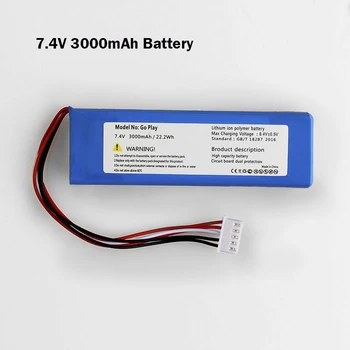 

Original Tinfence 7.4V 3000mAh Battery For Harman Kardon Go Play Wireless Bluetooth Speaker Battery Accessories