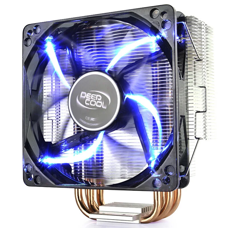 

Deepcool Xuanbing 400 Fine Copper 4 Heat Pipe CPU Radiator Fan Smart Speed Governing CPU Fan