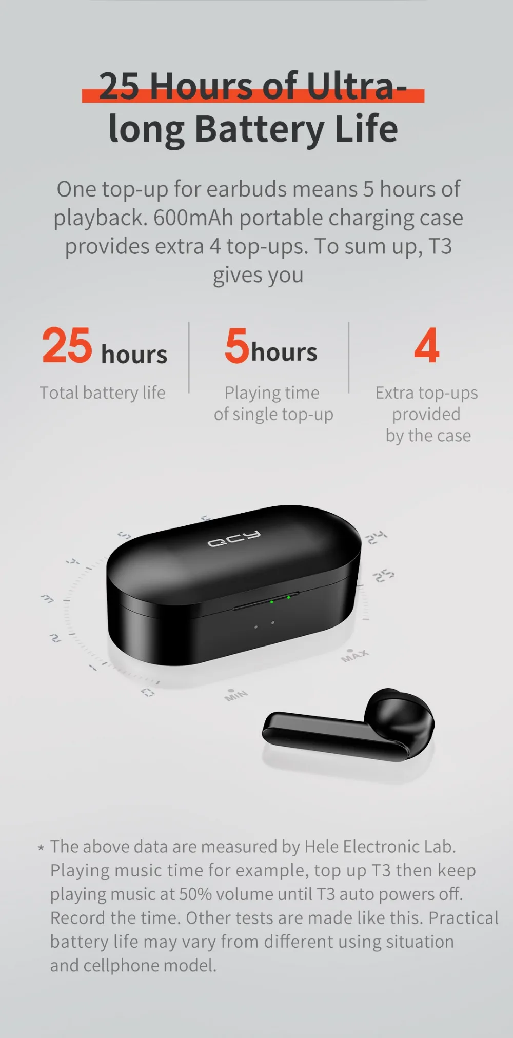 Беспроводные наушники Xiaomi T3 TWS Fingerprint Touch Bluetooth V5.0 3D стерео наушники с двойным микрофоном с шумоподавлением для всех телефонов