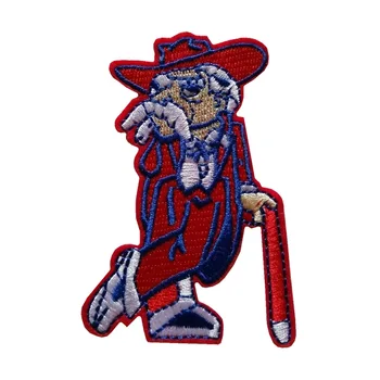 

3.5'' Ole Miss Rebels~Colonel Embroidered Iron on and sew on patch