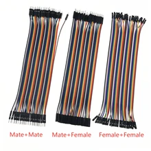 120 шт. Dupont Line 20 см 40Pin мужской+ мужской женский и Женский Соединительный провод Dupont кабель для Arduino DIY KIT