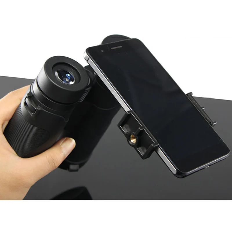 Telescope Clip Mount Tripod Adapter Monocular Binoculars Holder