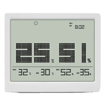 

Indoor Digital Thermometer Hygrometer with LCD Display Temperature Humidity Meter