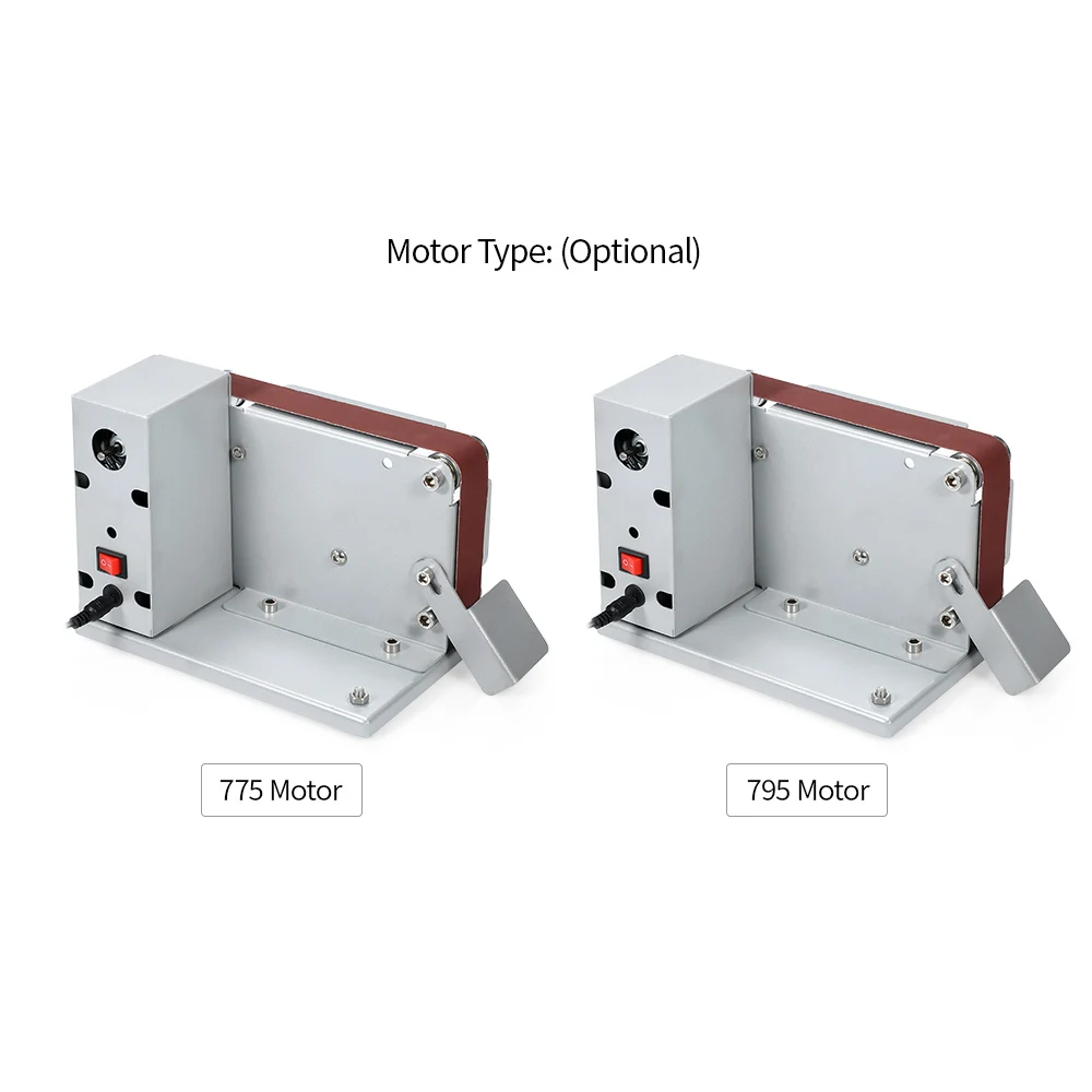 

Belt Sander Multi-function Belt Type Sand Belt Machine Mini Belt Sander Electric Grinder Small Grinding Wheel Machine