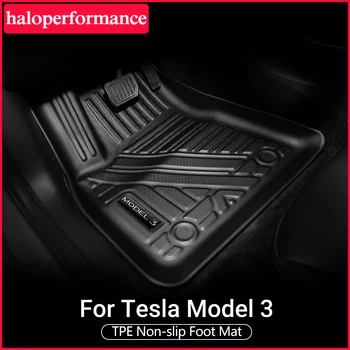 

Model3 Tesla Car Floor Mats For Tesla Model 3 Accessories Front Trunk Mat All Weather Waterproof Mat tesla model y model three
