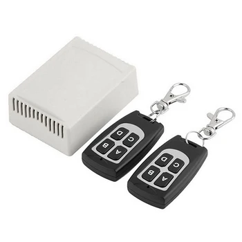 

Garage LED Light 12V Home Universal Office Receiver Transceiver Module Door Relay Switch 4 Channel Wireless Remote Controller