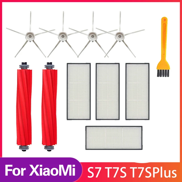 Hepa Filter Side brush mop cloths for Xiaomi Roborock S7 S70 S75 S7Max S7MaxV T7s For Roborock Vacuum Cleaner parts Accessories Set 6