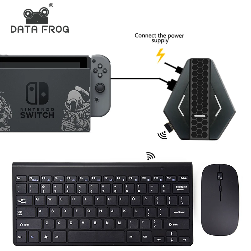 DATA FROG игровая клавиатура мышь конвертер PUBG мобильный Геймпад контроллер USB