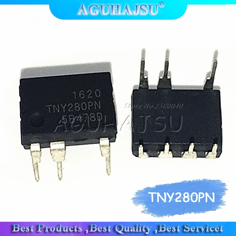 10 шт. TNY280PN DIP7 TNY280P DIP TNY280 энергоэффективный жидкокристаллический чип управления