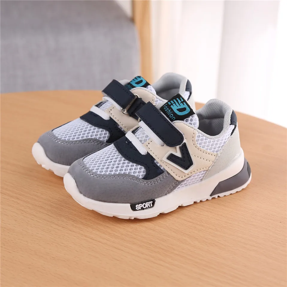 Sapatos do Bebê Meninas das Crianças Tênis de Corrida Primavera Outono Crianças Meninos Tênis Casuais Respirável Macio Anti-deslizamento Esportes Tamanho 21-30 23 meninas das crianças tênis casuais respirável macio
