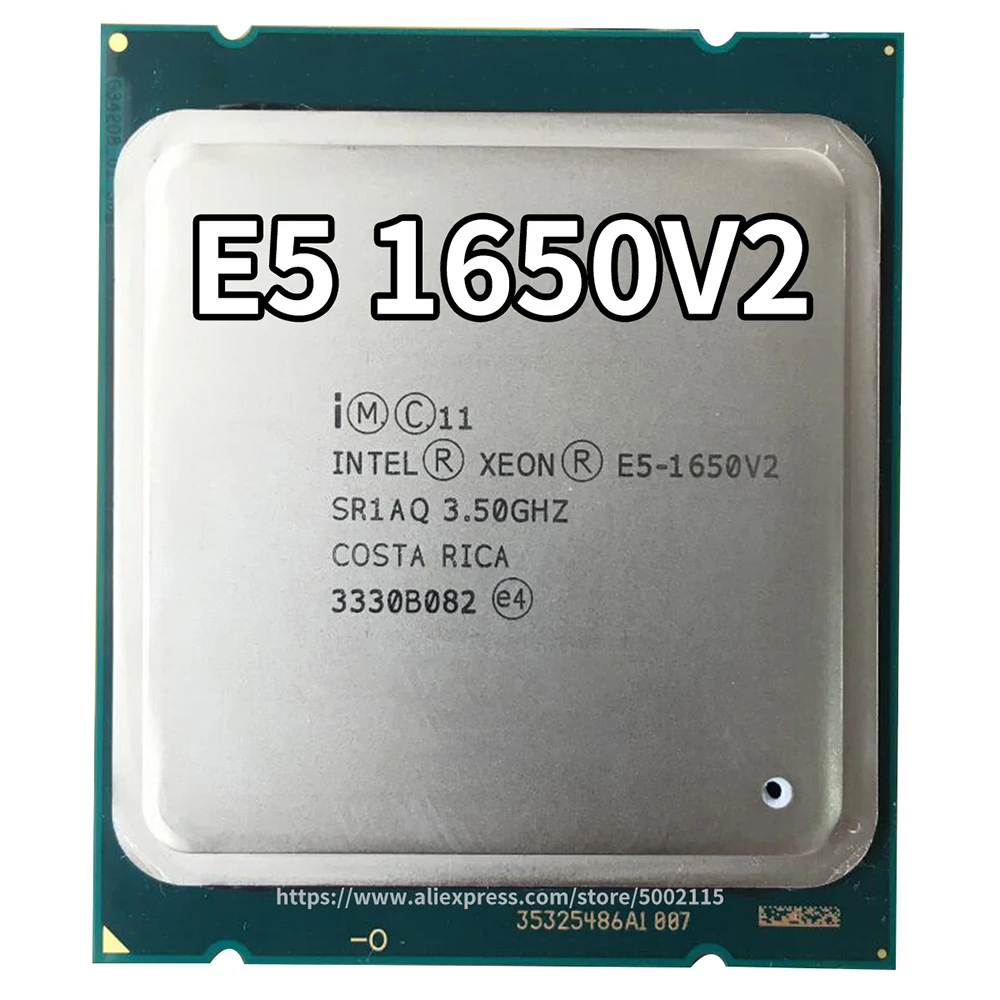 

Intel Xeon E5 1650 V2 3.5GHz 6 Core 12Mb Cache Socket 2011 CPU Processor