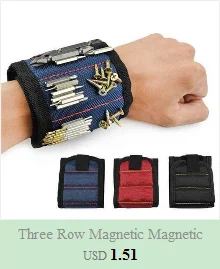 Super Powerful Magnetic Wristband Portable Tool Bag Screw Nail Nut Bolt Drill Bit Repair Kit Organizer Storage top tool chest