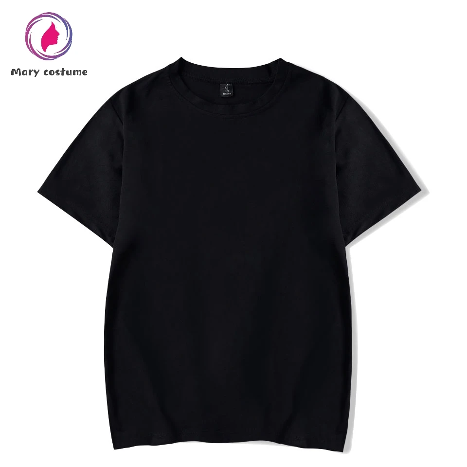

Solid color T-shirts can be customized for individual creativity