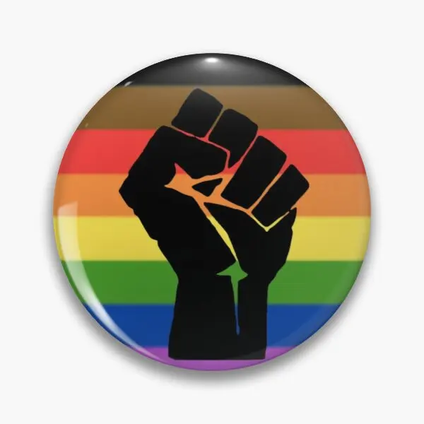 Blm E Philadelphia Pride Flag Soft Button Pin Cartoon Fashion Women Creative Spilla Collar Lover Funny Badge Hat Decor Cute