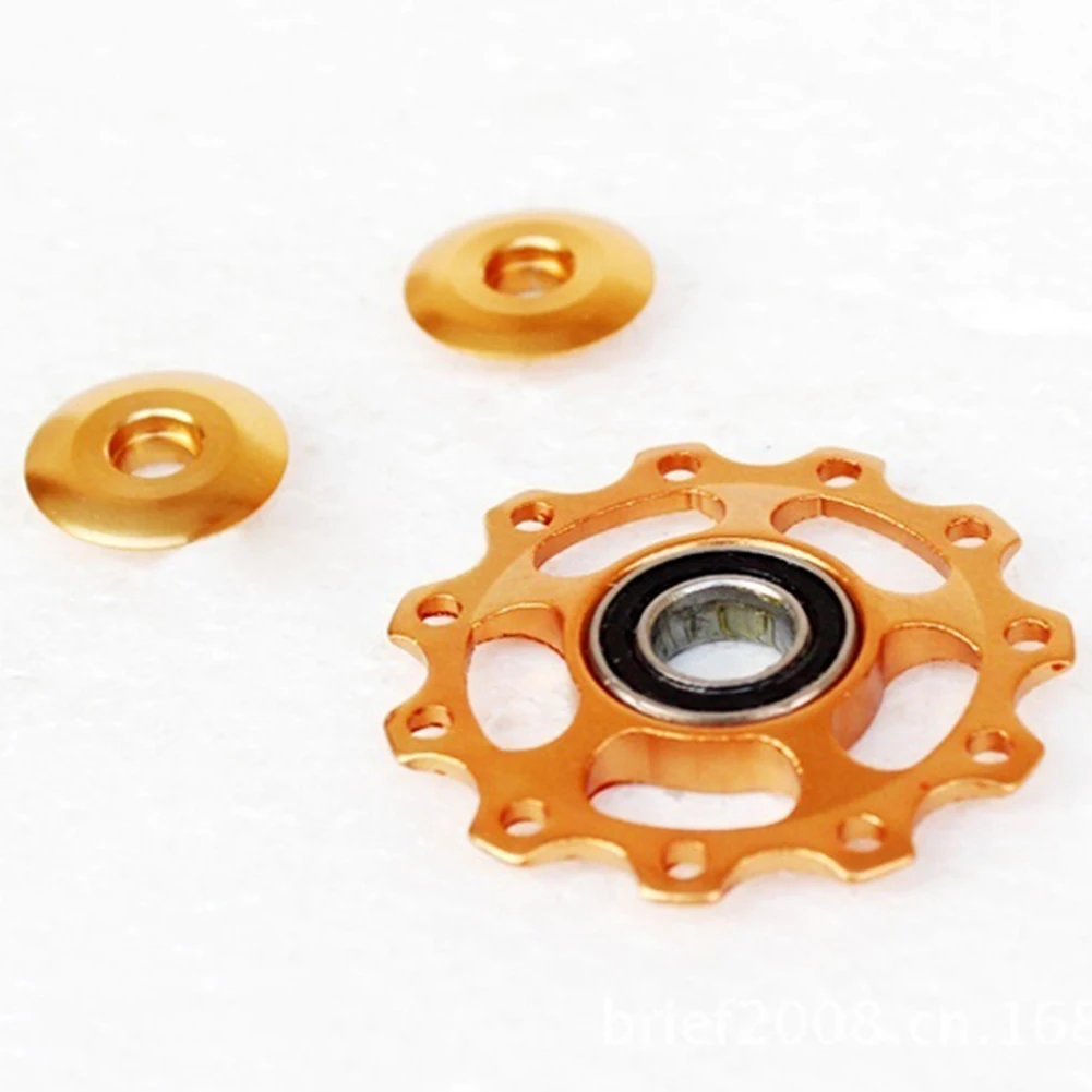 

Road Mountain Bike Guide Roller Idler Pulley Part Bicycle Rear Aluminum Alloy Derailleur Wheel Cycling Bike Accessories