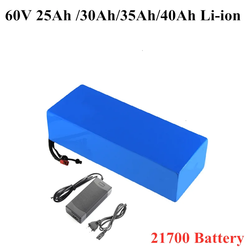 

Batería de iones de litio para bicicleta eléctrica, pila de 60V, 25ah / 30ah / 35ah / 40ah con 2500W para gador 2A