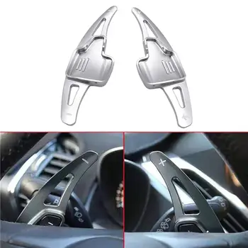 

1 Pair of Shift Paddle Blade for Ford for Kuga 2017-2019 Aluminium Alloy Silver