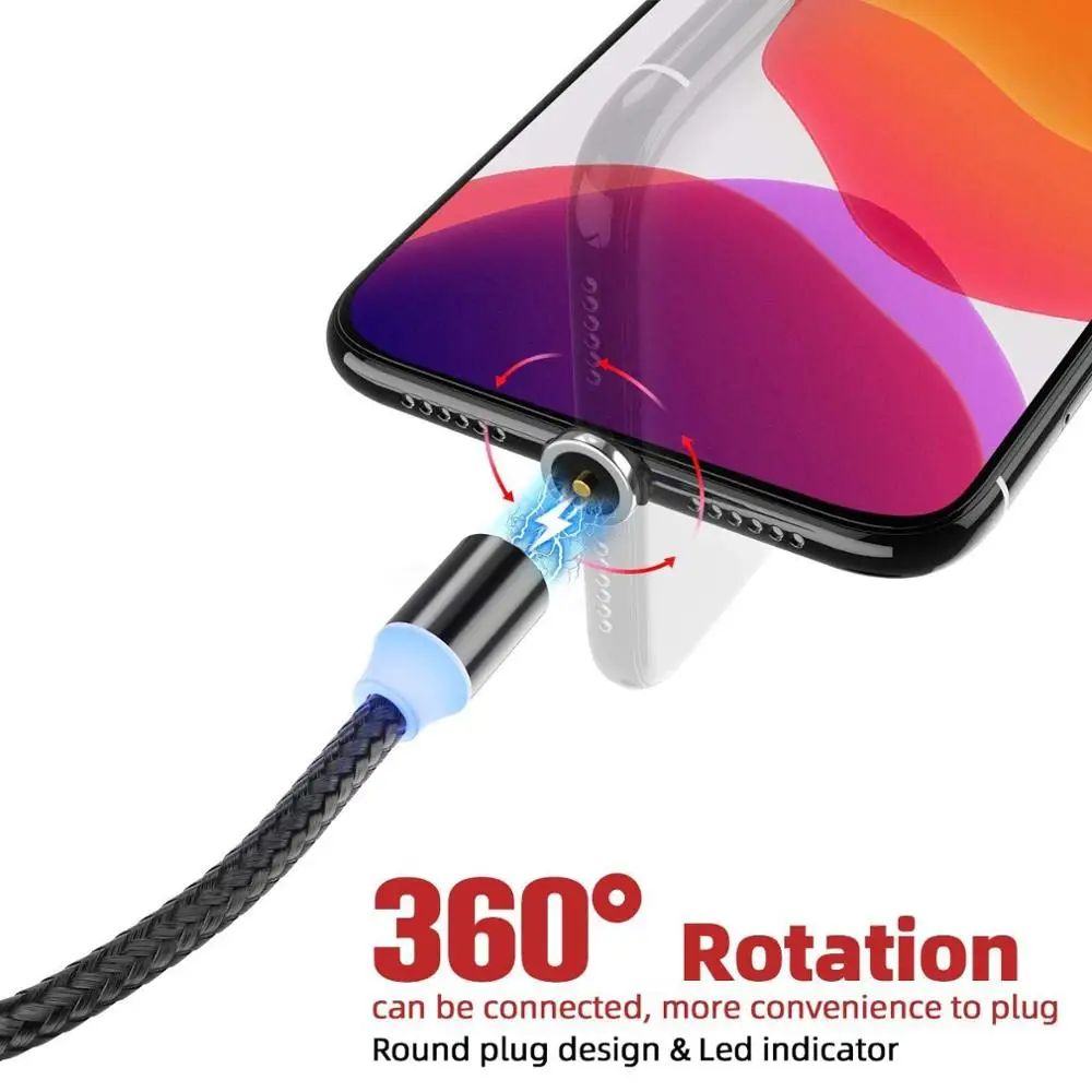 Universal Magnetic Fast Charging Cable - Type C & Micro USB