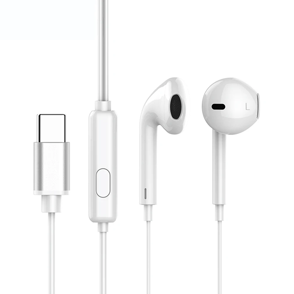 M22 наушники usb type-C новые наушники гарнитура с mi c для Xiaomi mi 6/8 huawei наушники