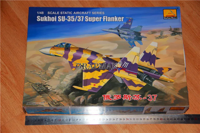 Russland Sukhoi Su-35/37 Super Flanker Trumpeter 80309 1/48 Montieren Modell 