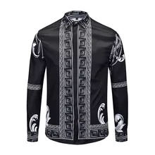 Мужская одежда, гавайская рубашка, мужская рубашка, одежда Camisa Masculina Chemise Homme, Повседневная приталенная Мужская рубашка s, мужская рубашка