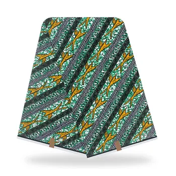 

Ankara African 100% cotton Veritable ankara wax Prints Fabric Ghana Wax High Quality Real Nigeria Wax Fabric 6yards