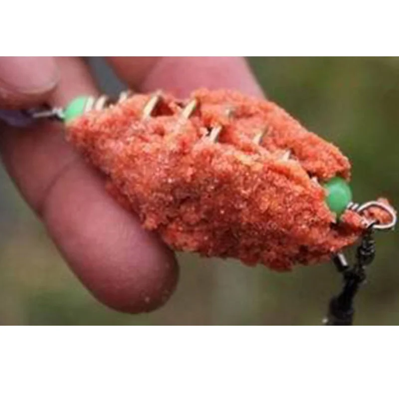Fishing Bait Spring Lure Inline Hanging Tackle Stainless Steel Feeder Fishing Feeders Carp Tackle Swim Feeders 5Pcs/Set fishing accessories fishing tackle fishing bait fishing tools fishing tool fishing feeder
