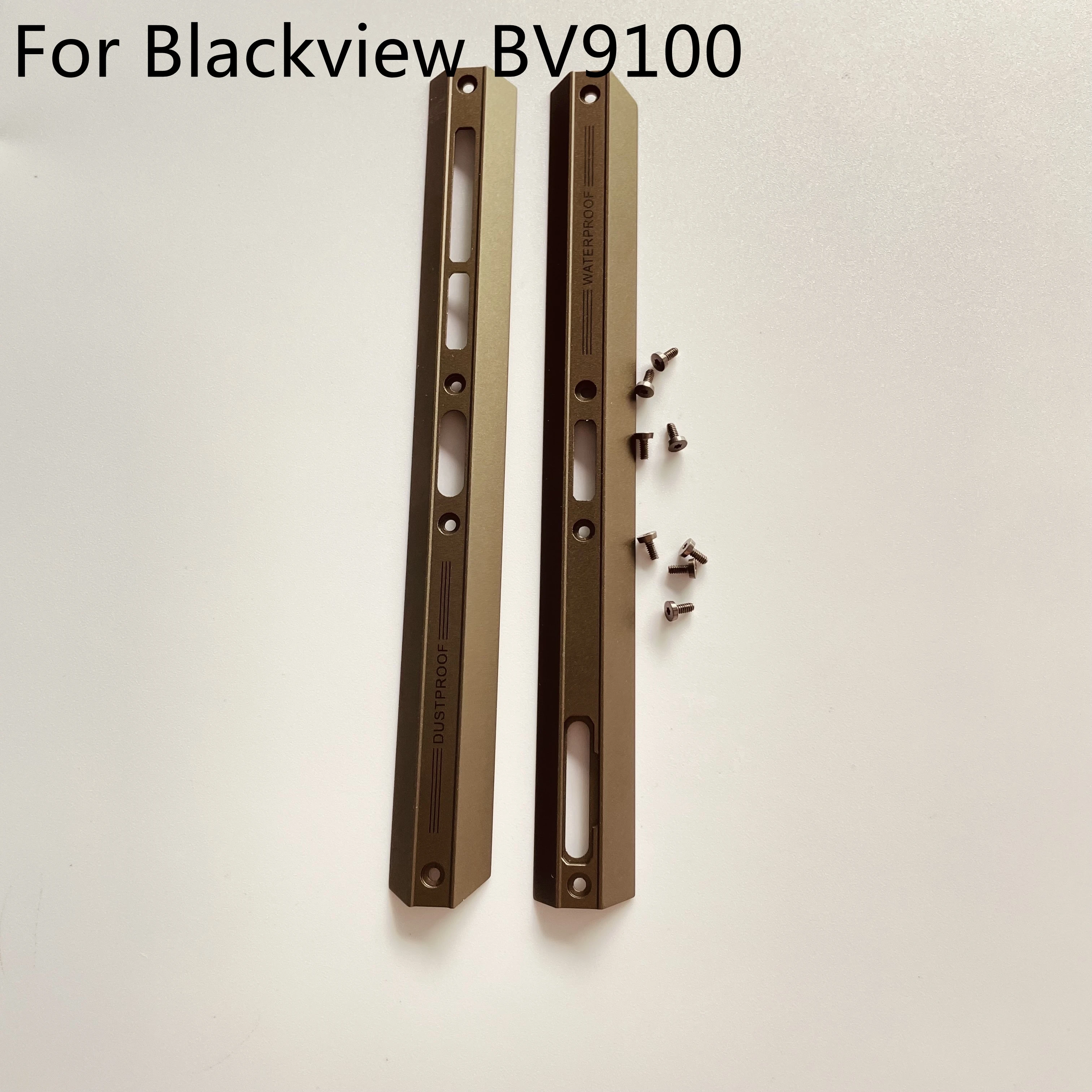 

Blackview BV9100 Обрезка боковой стороны телефона задняя крышка + винты для Blackview BV9100 MTK6765 6,3 ''1080x2340 Бесплатная доставка