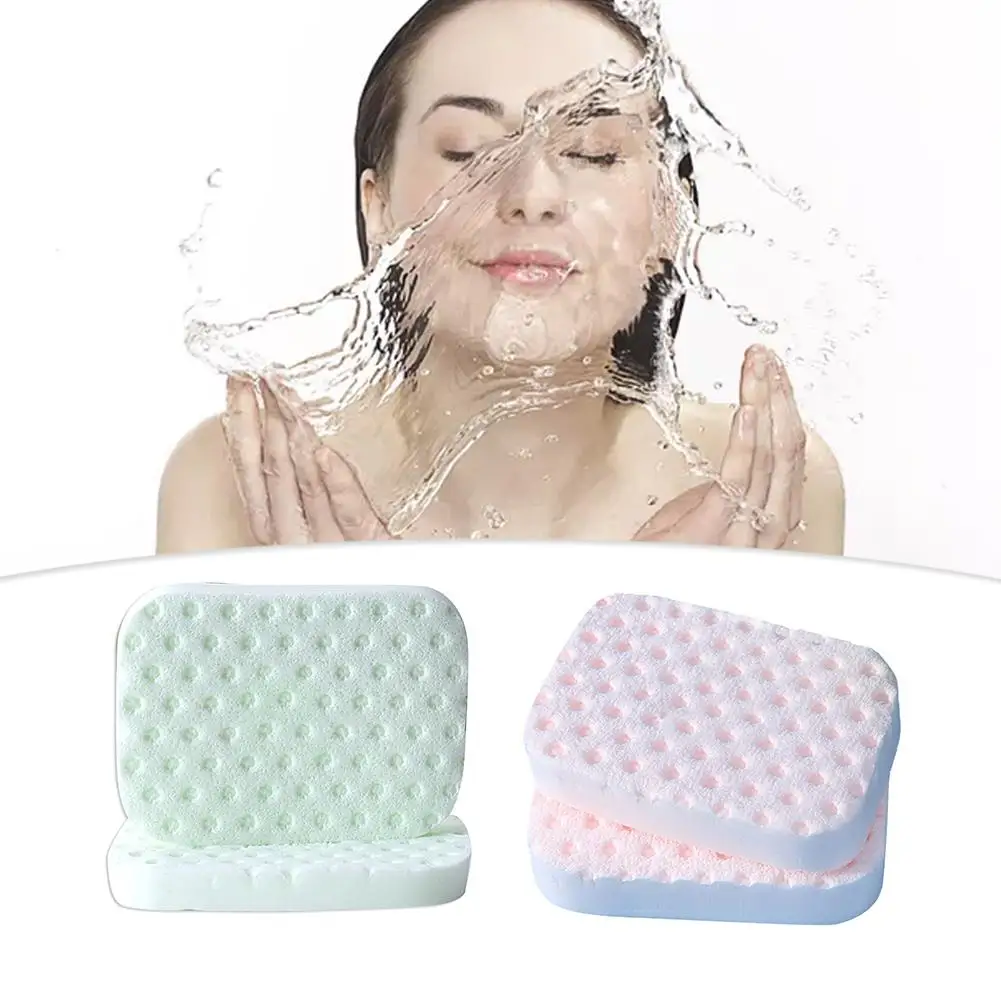 

2PCS/bag Cleansing Puff Natural Seaweed Face Washing Wash Face Sponge Facial Cleansing Fashion Makeup Tools