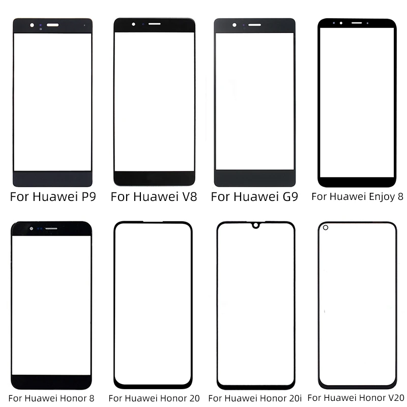 Netcosy для huawei V8 P9 G9 Enjoy8 Honor 8 передняя внешняя стеклянная крышка объектива Замена 20