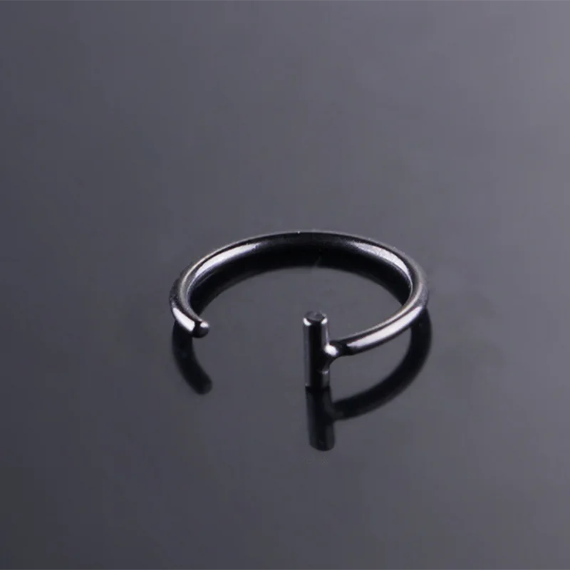 Abaicer New 3pcs Fake Piercing Body Nose Lip Rings Unisex Nose Ring Women Septum Piercing Jewelry