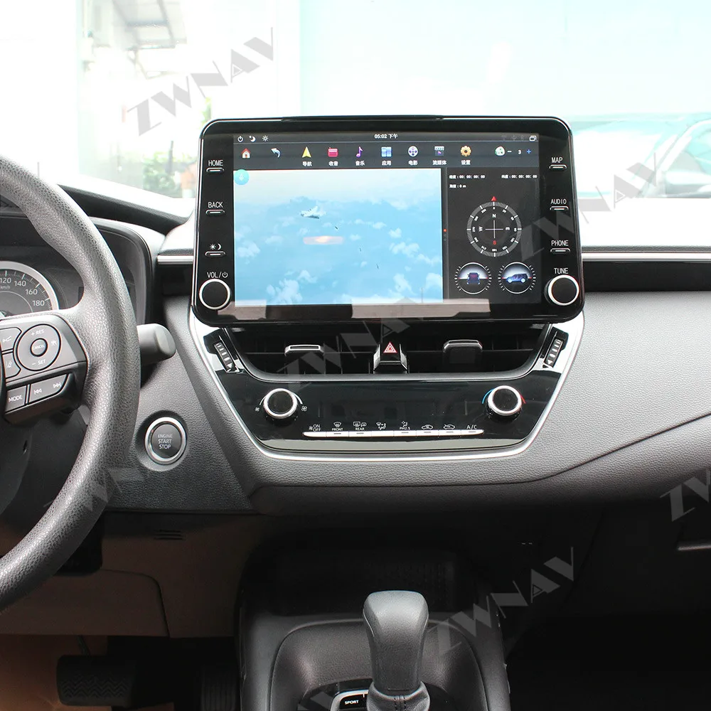 10-дюймовый экран HD система Android для Toyota Corolla 2019 2020 HIFI Navi Head unit автомобильное радио
