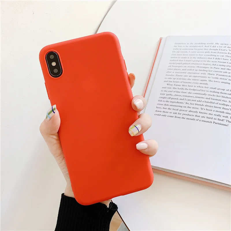 Red 5 COOLY чехол карамельного цвета для Xiaomi Redmi Note 7, задняя крышка на K20 4X 4A 5 5A 6 Pro 6A 3 3 S, чехол для телефона, Мягкий ТПУ силиконовый чехол - Цвет: Red 5