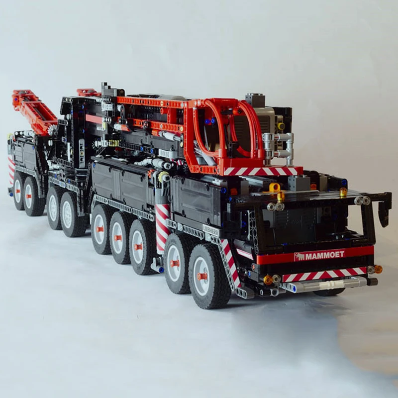Мощный Мобильный кран LTM11200 lepines RC Technic Motors наборы блоков кирпичи подходят для MOC
